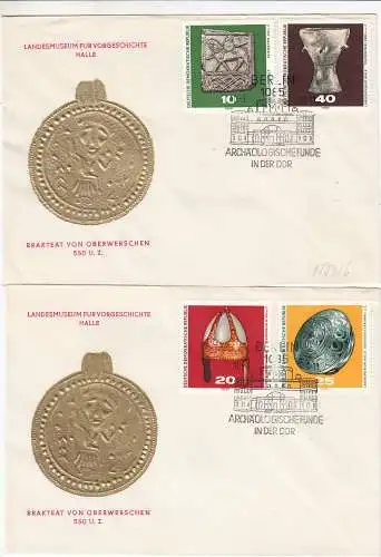 DDR  Nr FDC 1553/56