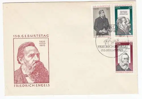 DDR  Nr FDC 1622/24