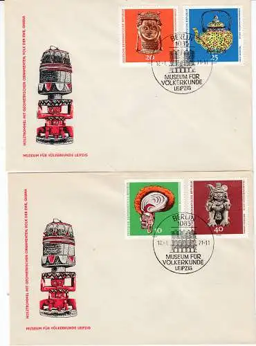 DDR  Nr FDC 1632/35