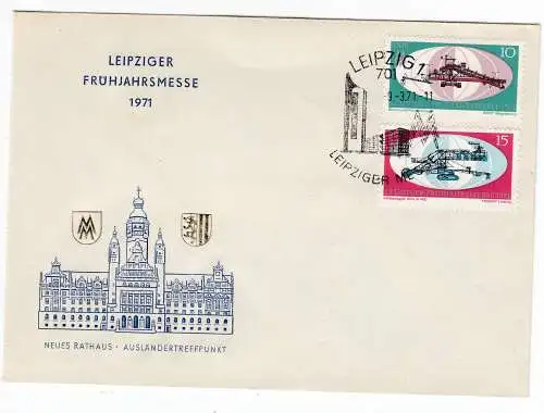 DDR  Nr FDC 1653/54