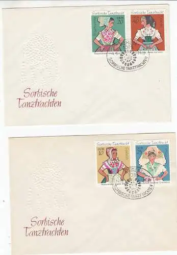 DDR  Nr FDC 1668/71