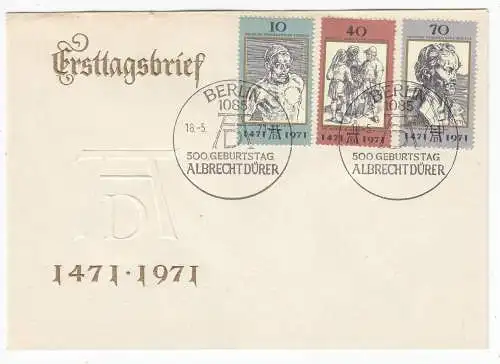 DDR  Nr FDC 1672/74