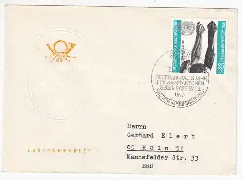 DDR  Nr FDC 1702