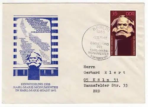 DDR  Nr FDC 1706