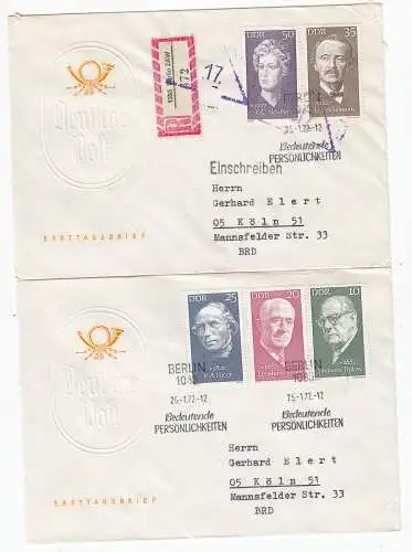 DDR  Nr FDC 1731/35