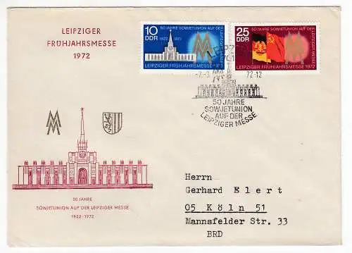 DDR  Nr FDC 1743/44