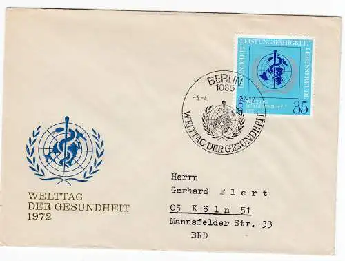 DDR  Nr FDC 1748