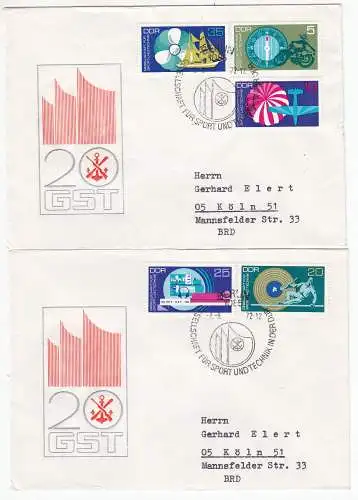 DDR  Nr FDC 1773/77