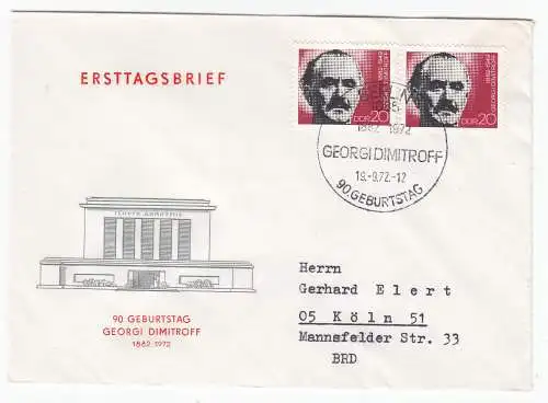 DDR  Nr FDC 1784