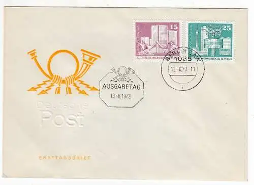 DDR  Nr FDC 1853/54