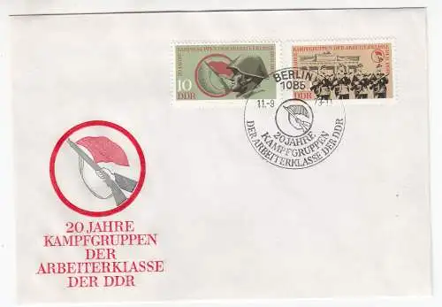 DDR  Nr FDC 1874/75