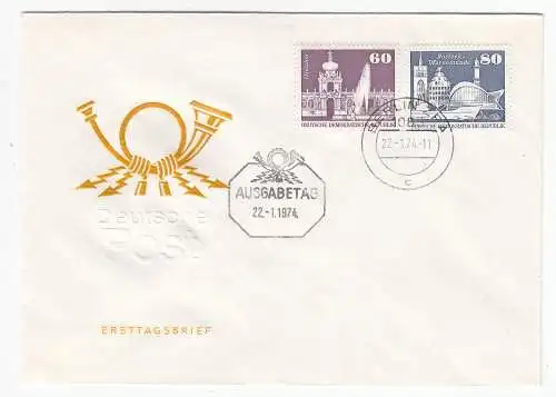 DDR  Nr FDC 1919/20