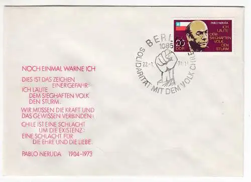 DDR  Nr FDC 1921