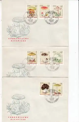 DDR  Nr FDC 1933/40