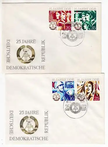 DDR  Nr FDC 1949/52