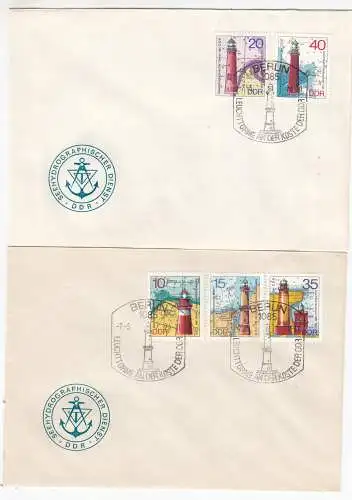 DDR  Nr FDC 1953/57