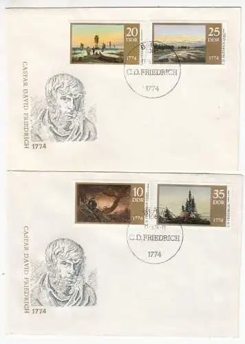 DDR  Nr FDC 1958/61