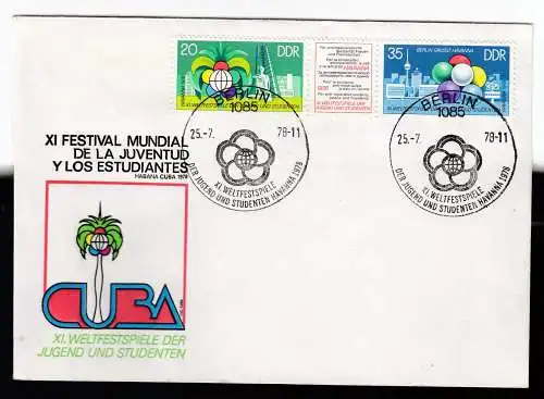 DDR  Nr FDC 2345/46