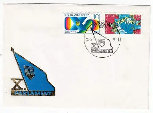 DDR  Nr FDC 2133/34