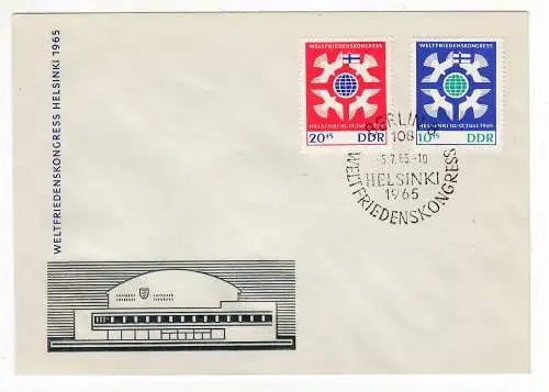 DDR  Nr FDC 1122/23
