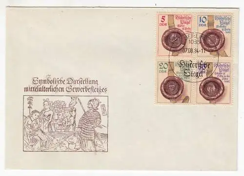 DDR  Nr FDC 2884/87