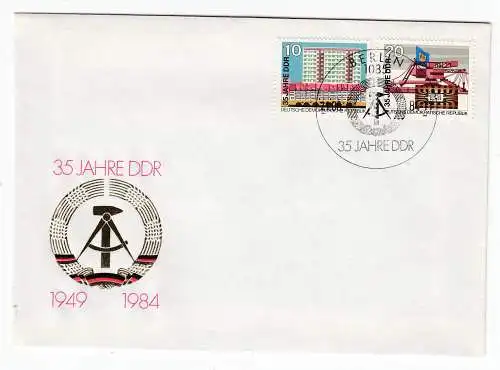 DDR  Nr FDC 2888/89