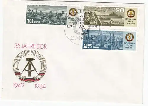 DDR  Nr FDC 2893/95