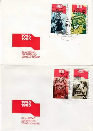 DDR  Nr FDC 2941/44