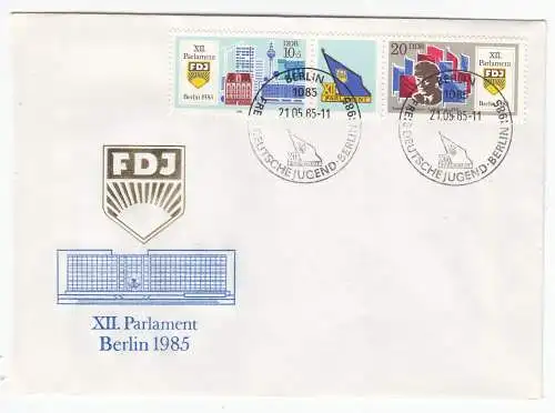 DDR  Nr FDC 2947/48