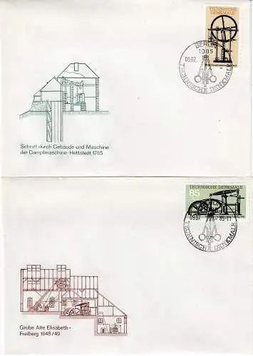DDR  Nr FDC 2957/58