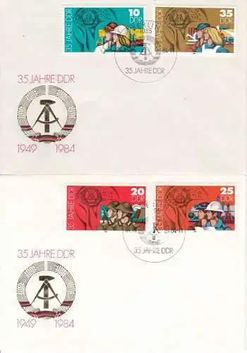 DDR  Nr FDC 2898/901