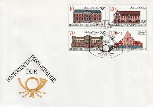 DDR  Nr FDC 3067/70