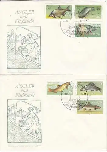 DDR  Nr FDC 3095/3100