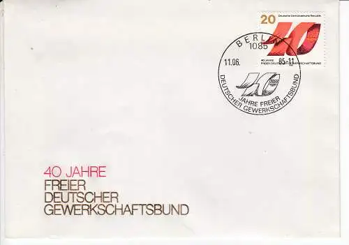 DDR  Nr FDC 2951
