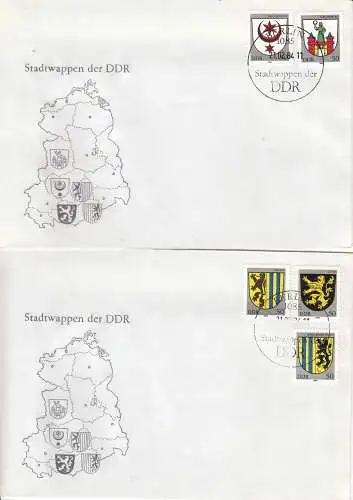 DDR  Nr FDC 2857/61