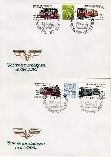 DDR  Nr FDC 2864/67