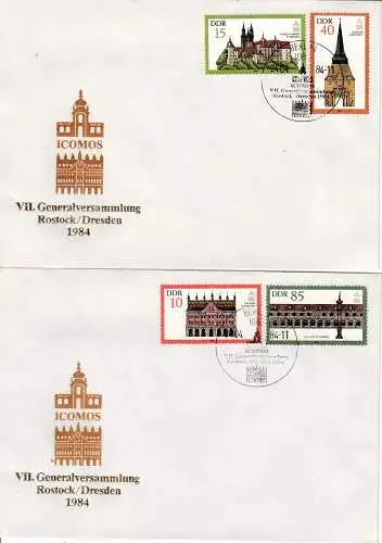DDR  Nr FDC 2869/72