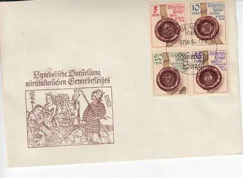 DDR  Nr FDC 2884/87