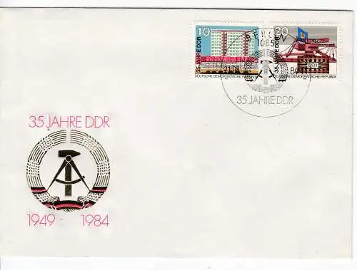 DDR  Nr FDC 2888/89
