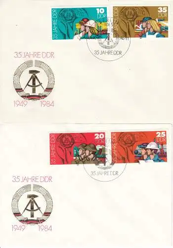 DDR  Nr FDC 2898/901