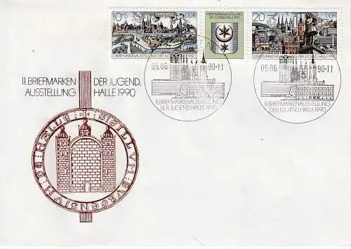 DDR  Nr FDC 3338/39