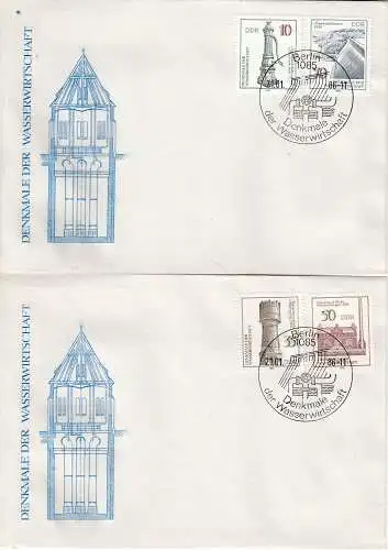 DDR  Nr FDC 2993/96