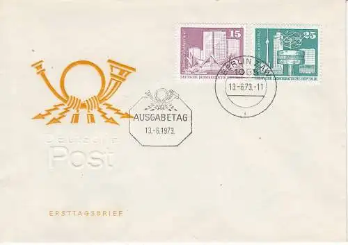 DDR  Nr FDC 1853/54