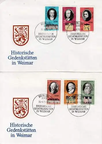 DDR  Nr FDC 1856/61