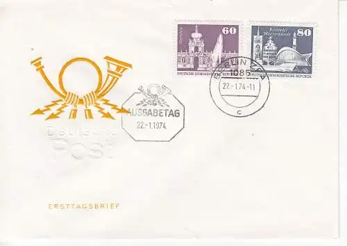 DDR  Nr FDC 1919/20