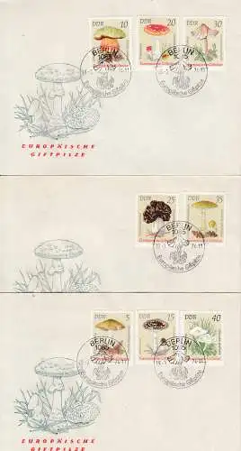 DDR  Nr FDC 1933/40