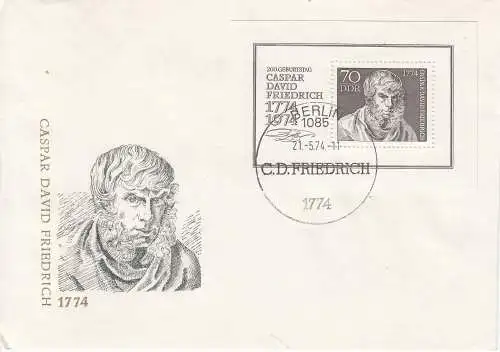 DDR  Nr FDC Block 40