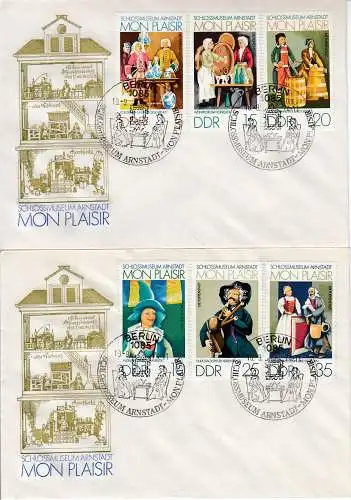 DDR  Nr FDC 1975/80