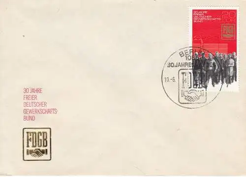 DDR  Nr FDC 2054