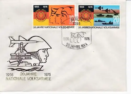 DDR  Nr FDC 2116/17
